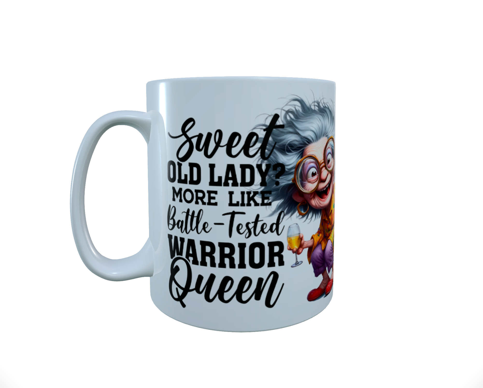 Sweet Old Lady... ceramic mug
